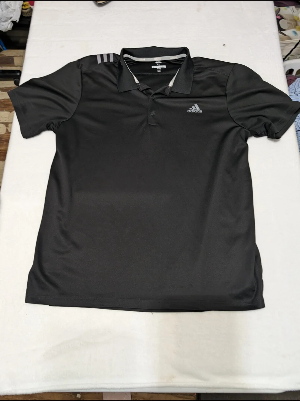 Adidas Men’s Black Polo Shirt Golf Size XL